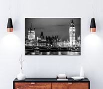 Obraz Noc v Londýne 1464